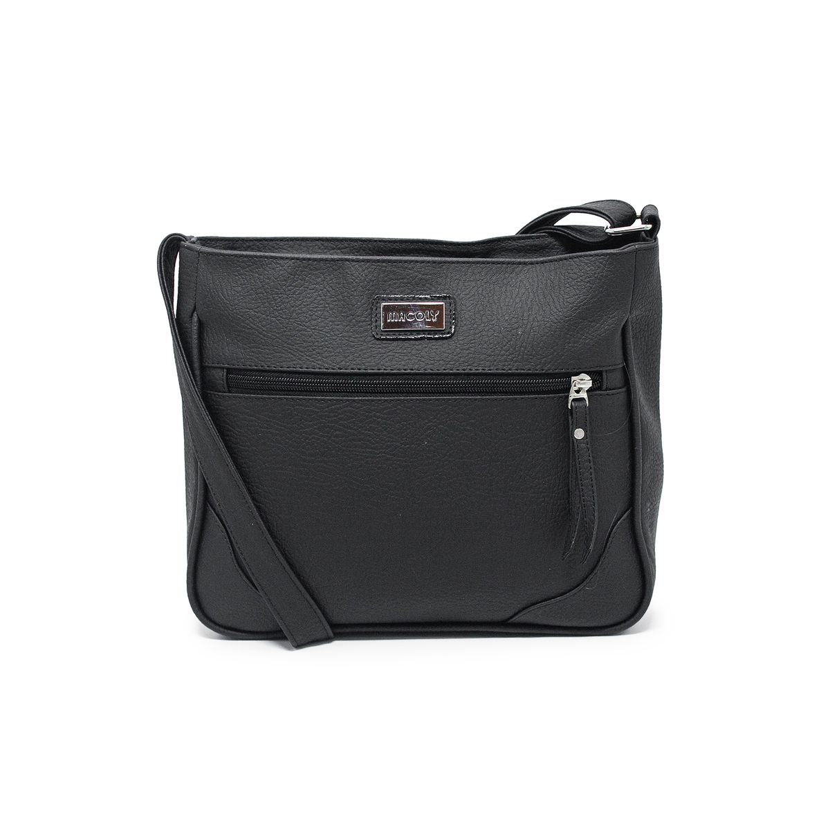 MACOLY - Bolso manos libres mediano 792 eclipse negro
