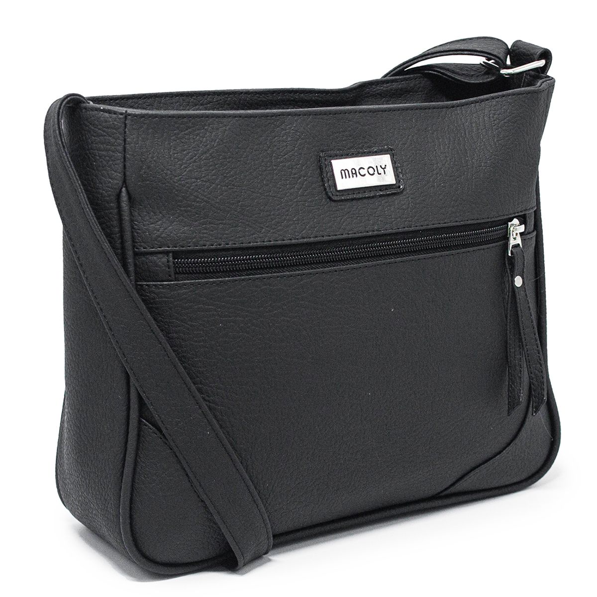 MACOLY - Bolso manos libres mediano 792 eclipse negro