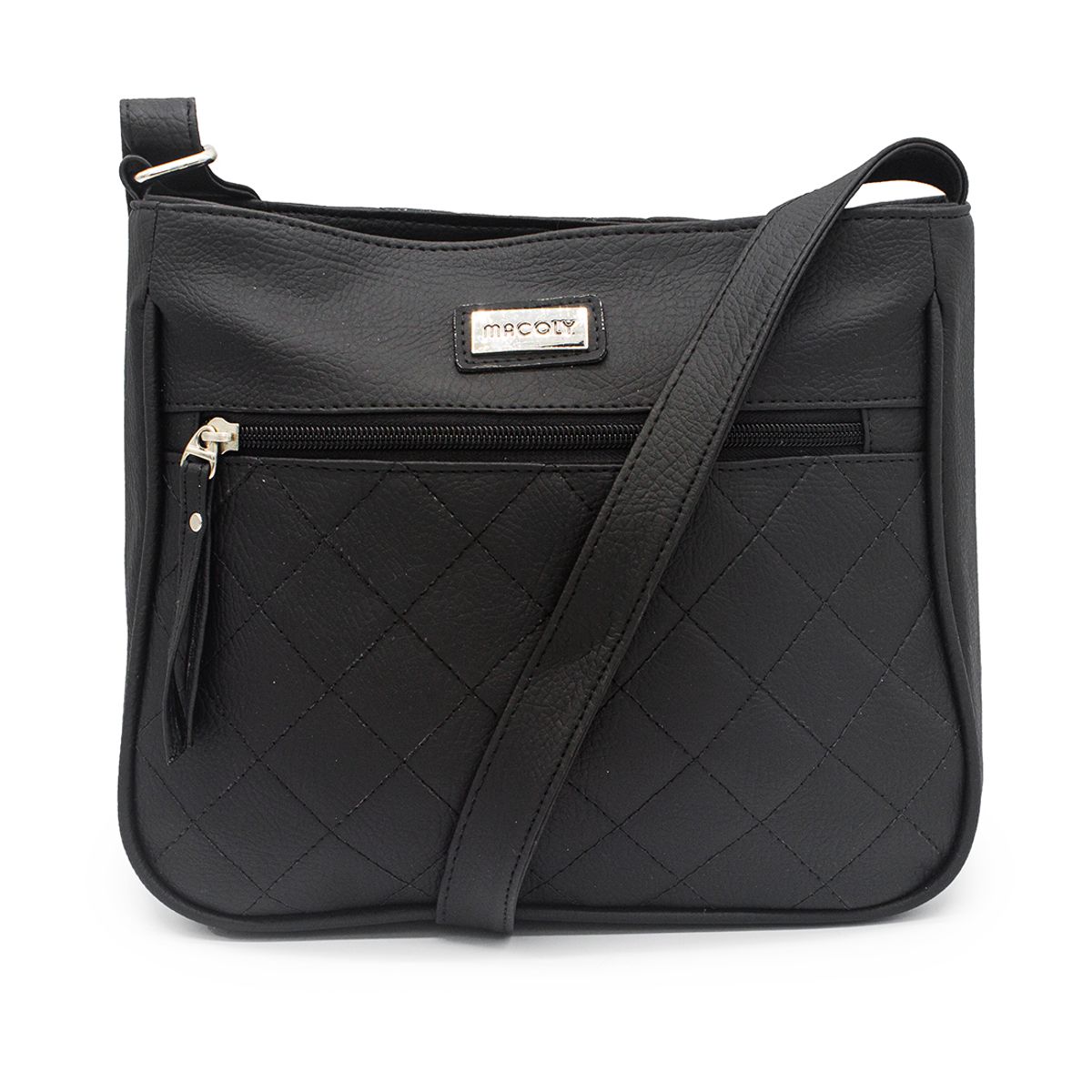 MACOLY - Bolso manos libres mediano 792 eclipse negro