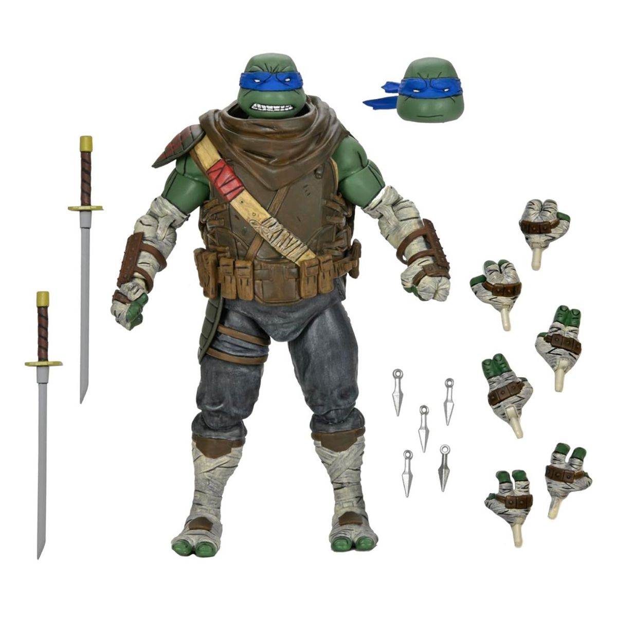 LA MU NECA - Leonardo Figura de Accion The Last Ronin TMNT Neca Ultimate
