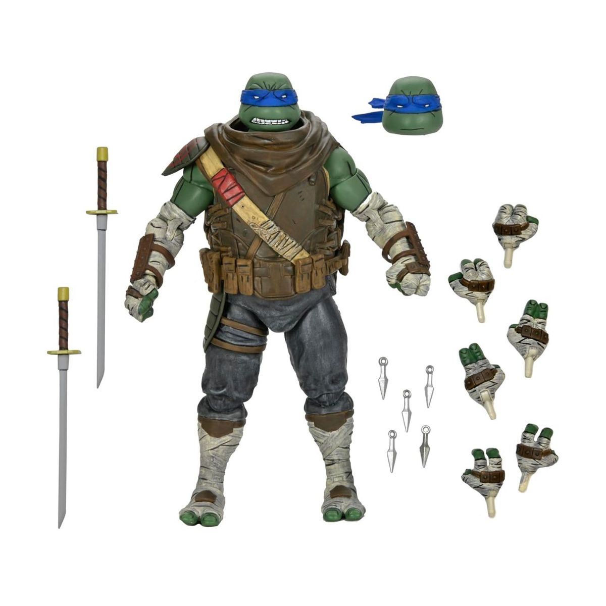 LA MU NECA - Leonardo Figura de Accion The Last Ronin TMNT Neca Ultimate