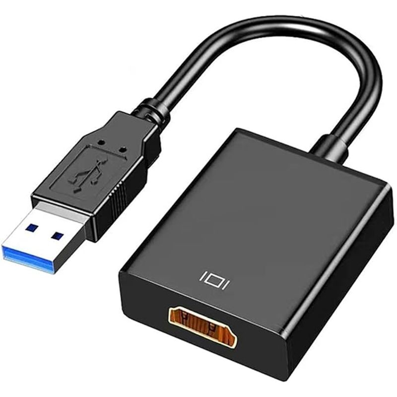 GENERICO - Adaptador Usb 3.0 A Hdmi Para Monitor Convertidor De Pantalla 1080P