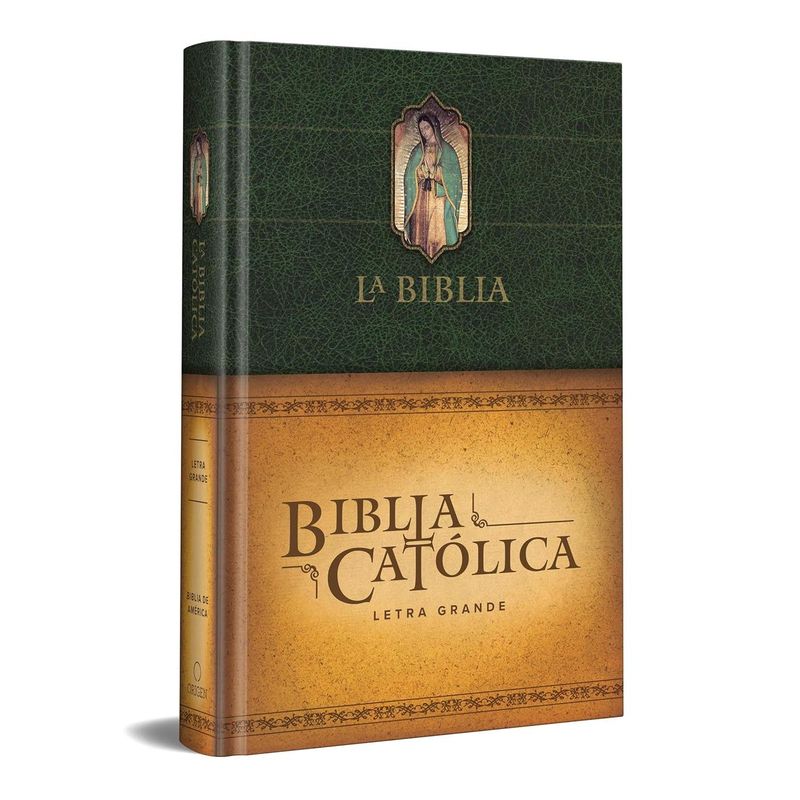 GENERICO - Biblia Catolica. Letra Grande. Verde (T.D)