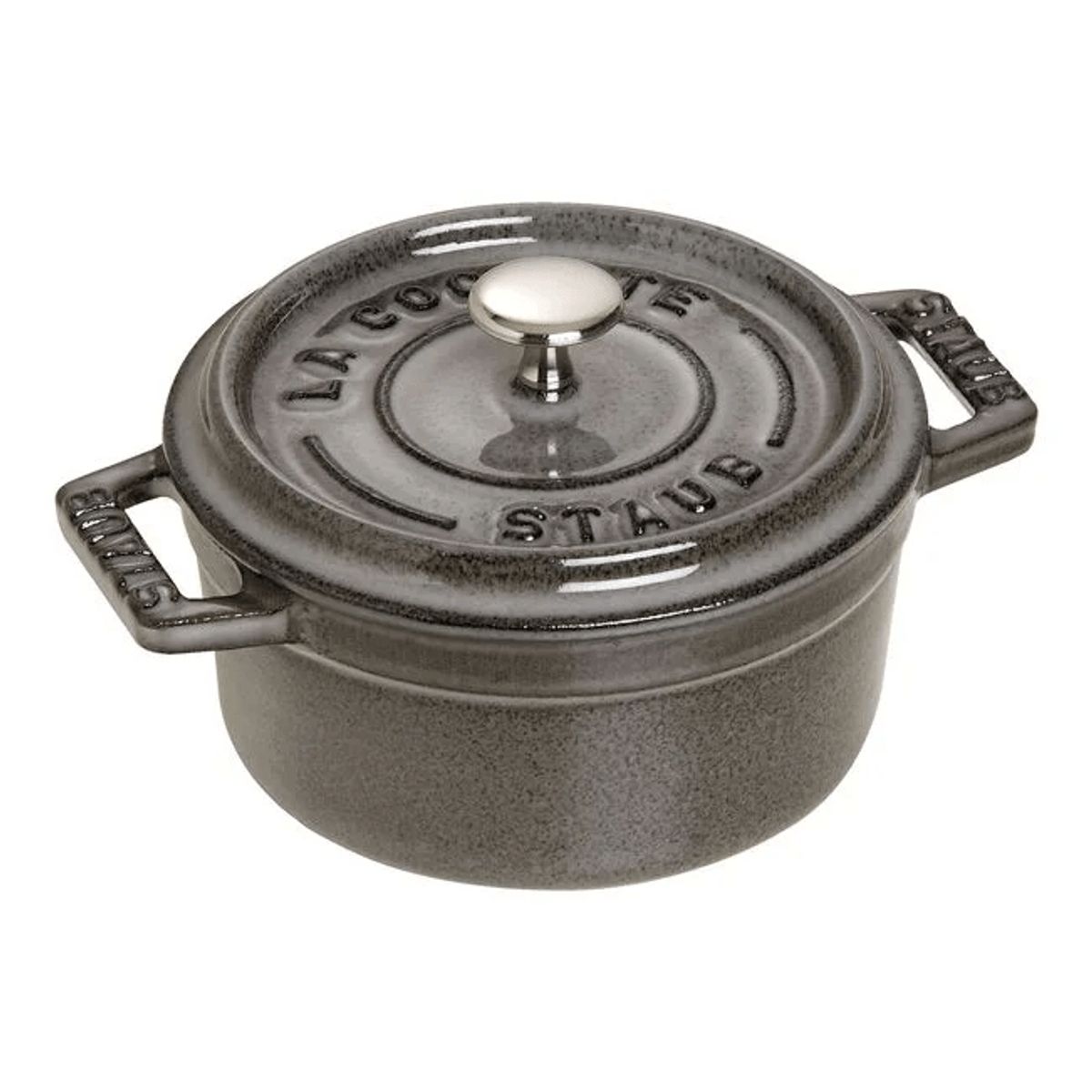 STAUB - Olla Mini Cocotte de Hierro Fundido Gris - Staub