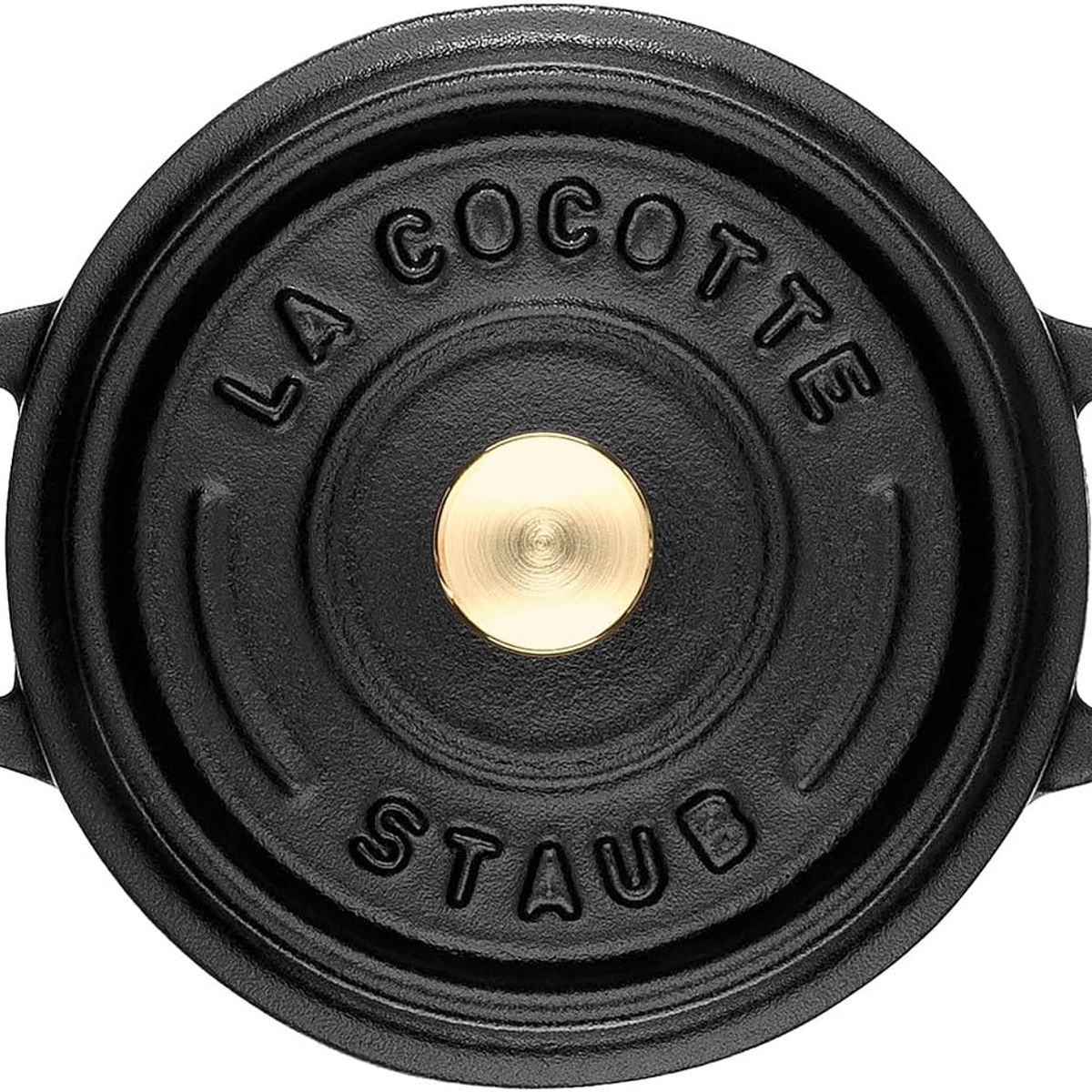 STAUB - Olla Redonda de Hierro Fundido Color Negro - Staub