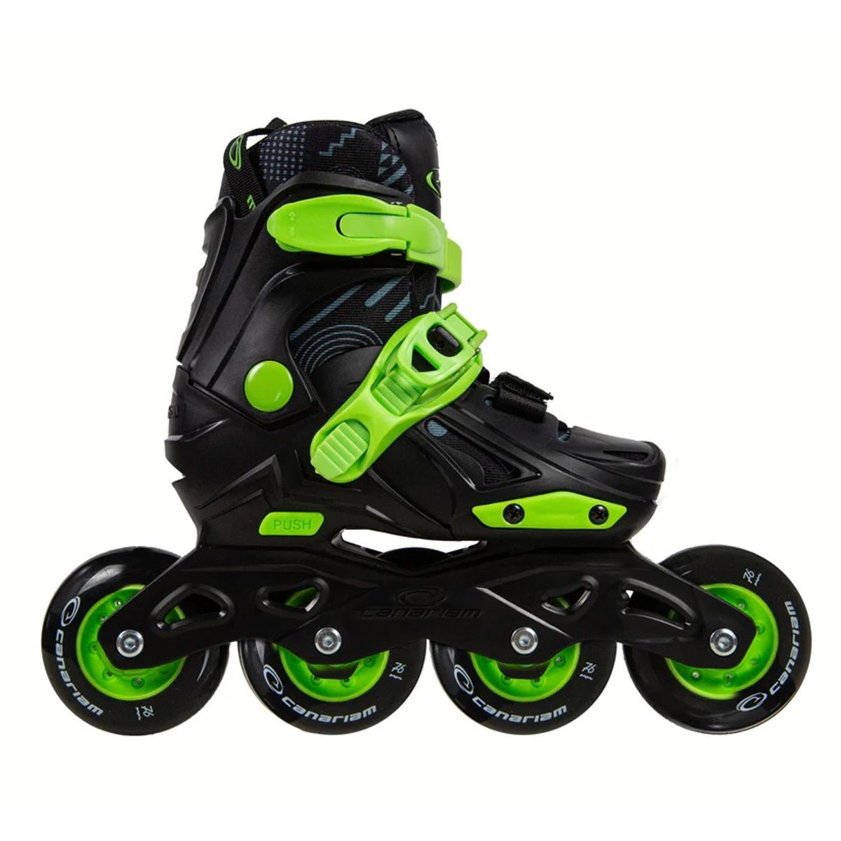 CANARIAM - Gummy Negro Canariam 32-35 Niños