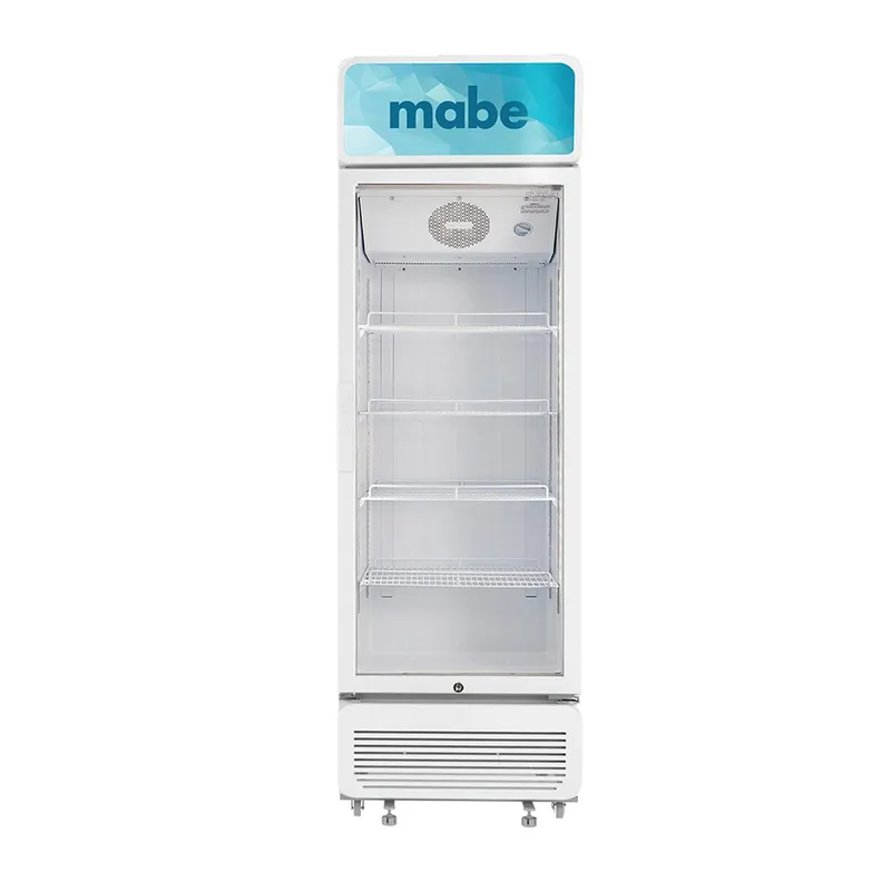 MABE - Vitrina Refrigeradora 416L Bruto Blanco Mabe ALASKAVIT416CEG