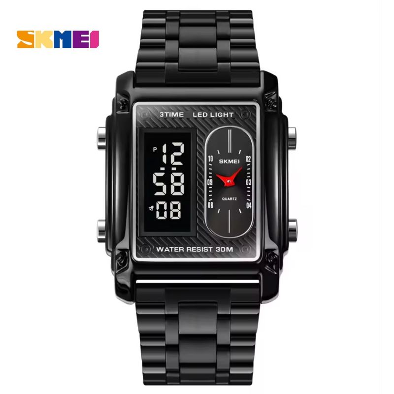 SKMEI - Reloj SKMEI Modelo 1868 Negro Doble movimiento Caballero