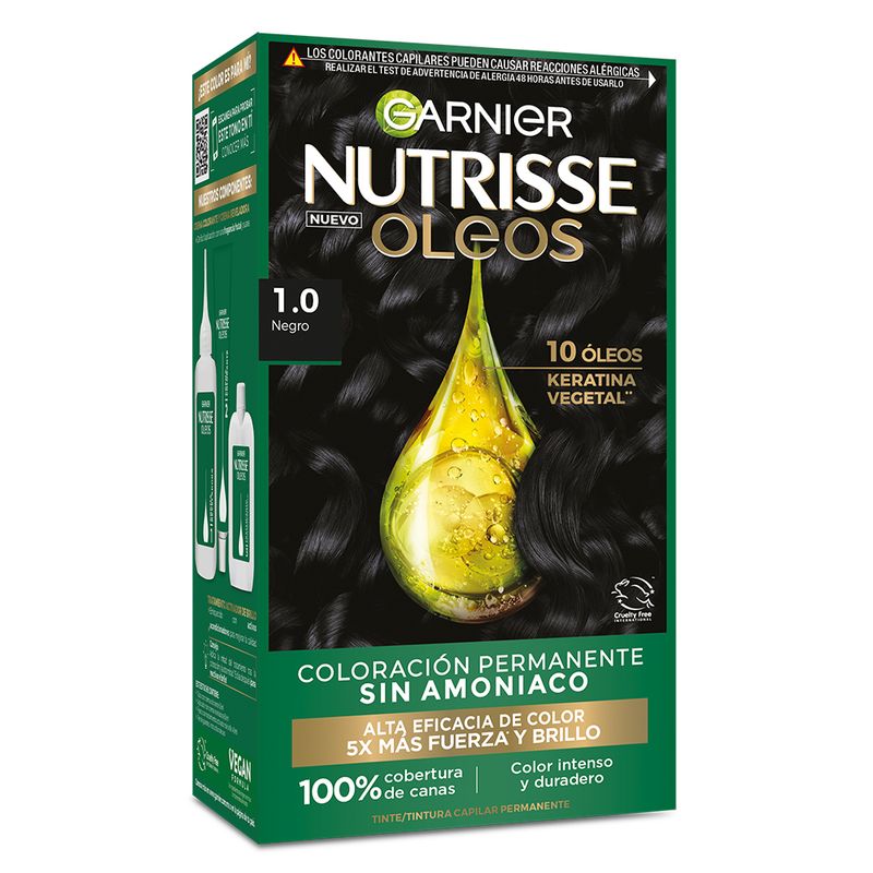 GARNIER - Nutrisse Óleos de Garnier en tono negro