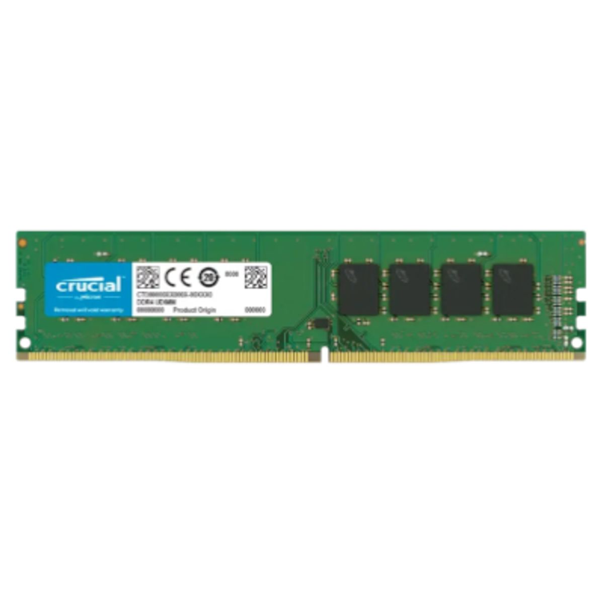 CRUCIAL - Memoria RAM Crucial 4GB DDR4 2666MHz PC DIMM