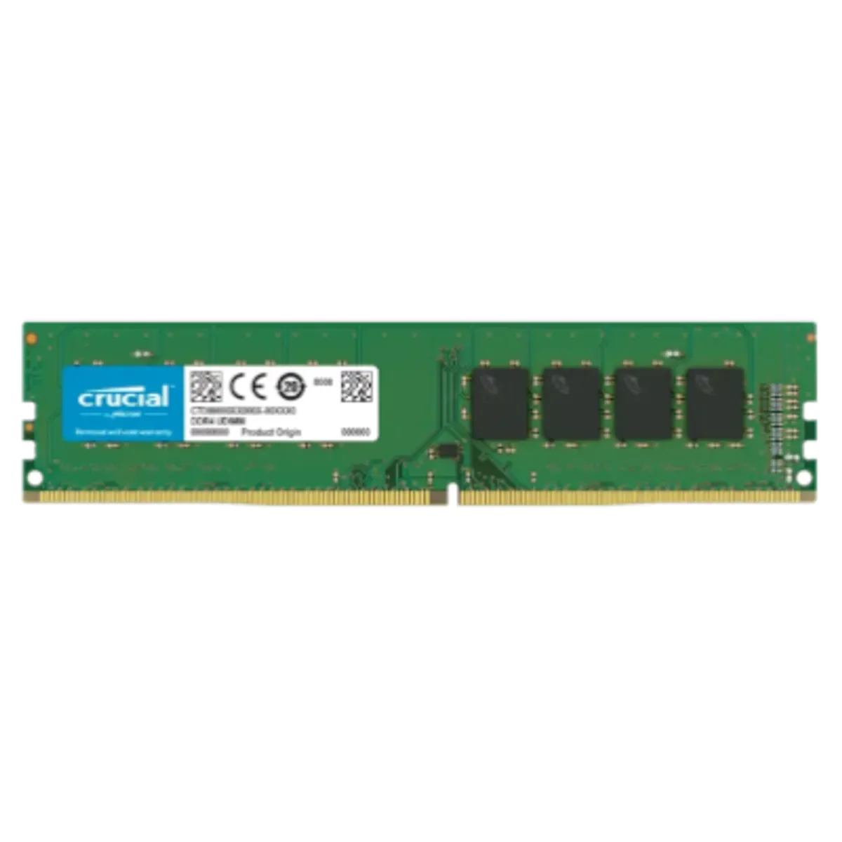 CRUCIAL - Memoria RAM Crucial 4GB DDR4 2666MHz PC DIMM