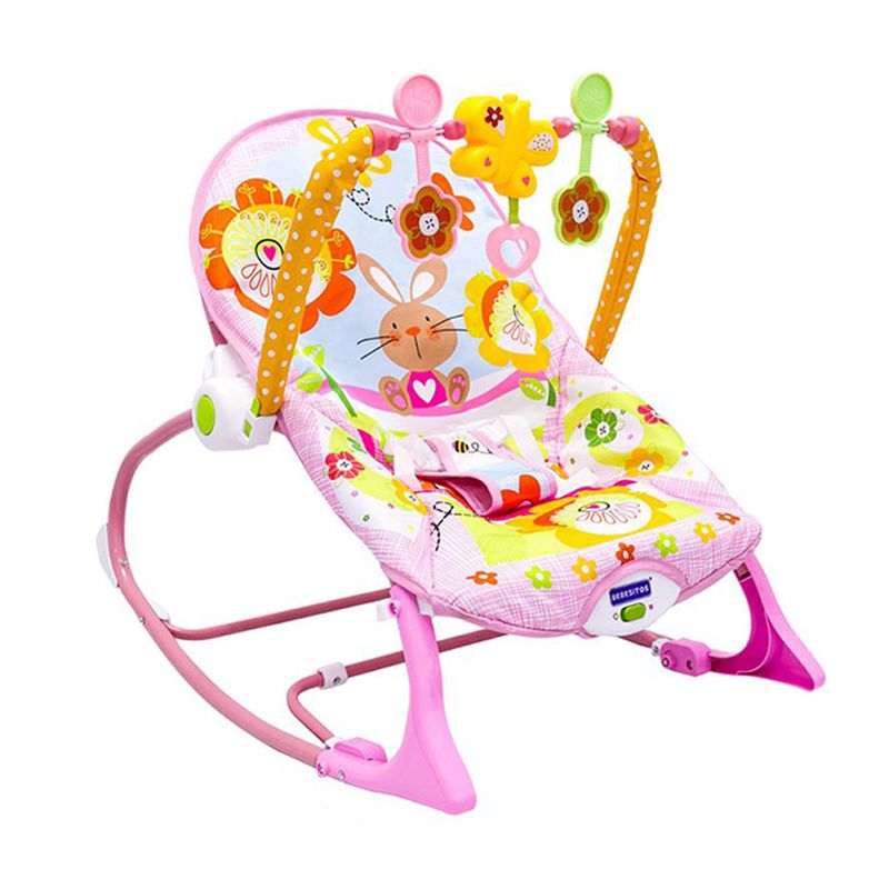 BEBESITOS - SILLA MECEDORA Y VIBRADORA CON MUSICA PARA BEBÉS