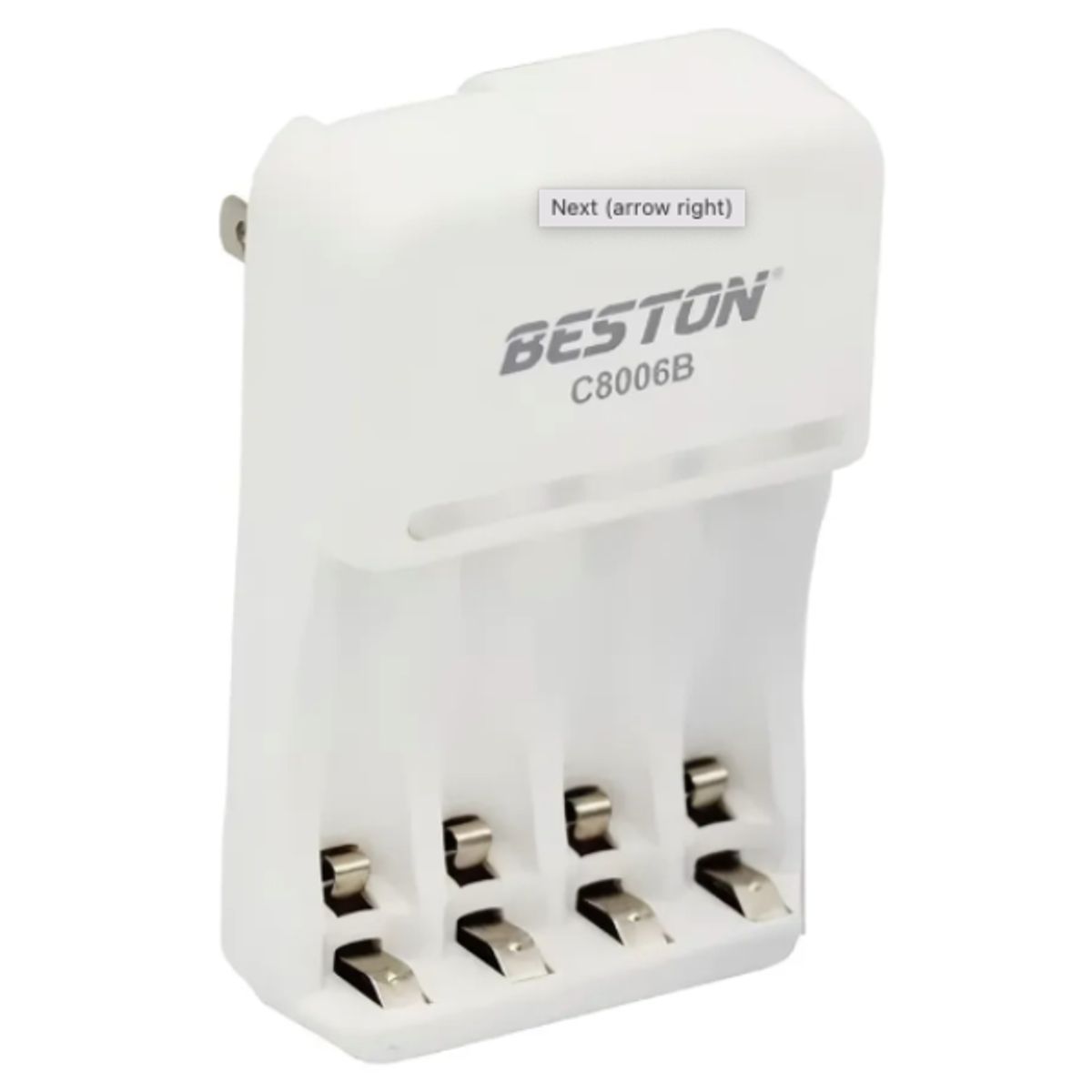 BESTON - Cargador De Pilas Beston Para AA Y AAA Eficiente Y Seguro