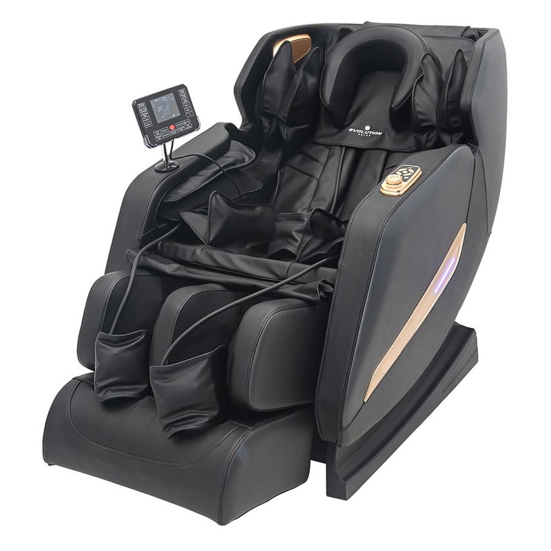 EVOLUTION FITNESS - Silla de Masajes EVOLUTION Luxury Negra