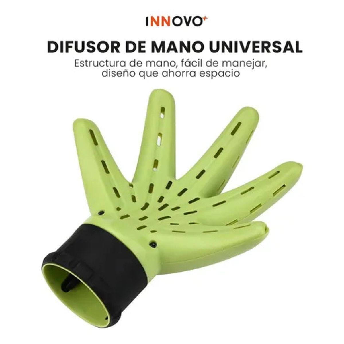 INNOVA - Difusor De Mano Para Secador De Cabello Universal Ideal Para Rizos