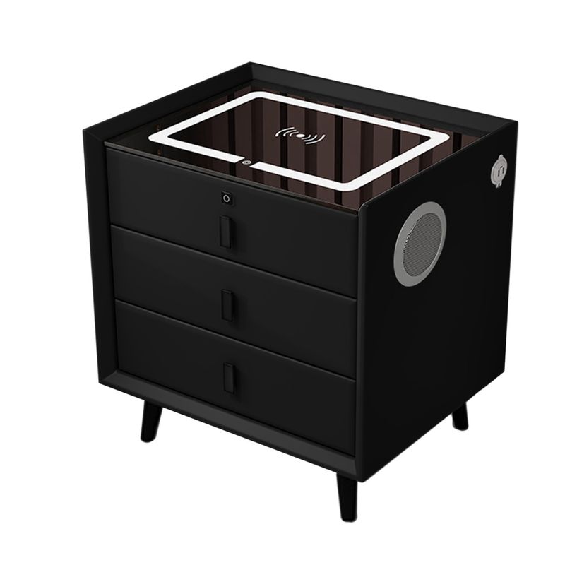GENERICO - MESA DE NOCHE SMART NEGRO