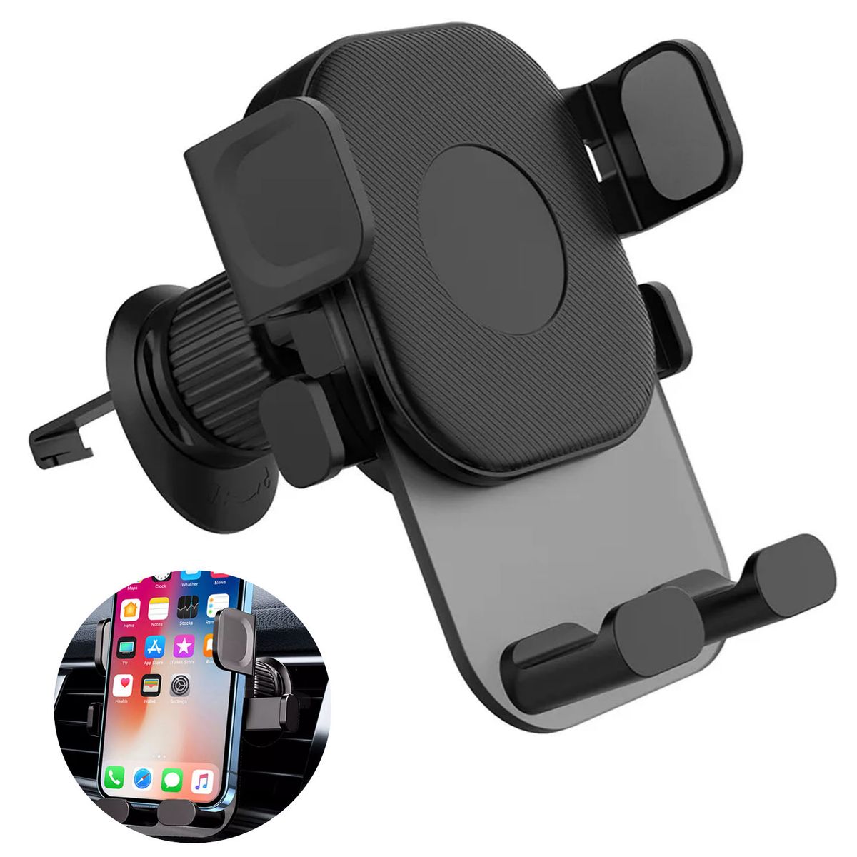 GENERICO - Soporte Celular Carro Chupa Ventosa Tablero Vidrio Holder A-91