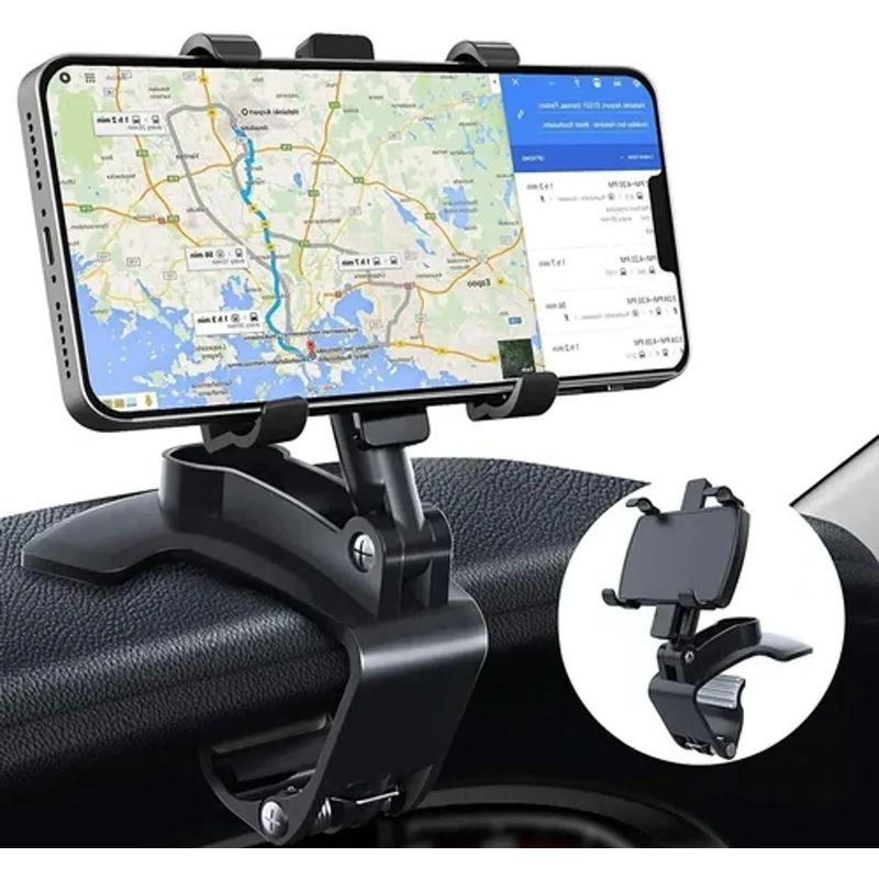 UNIVERSAL - Soporte Celular para Carro Base Auto 360° Holder