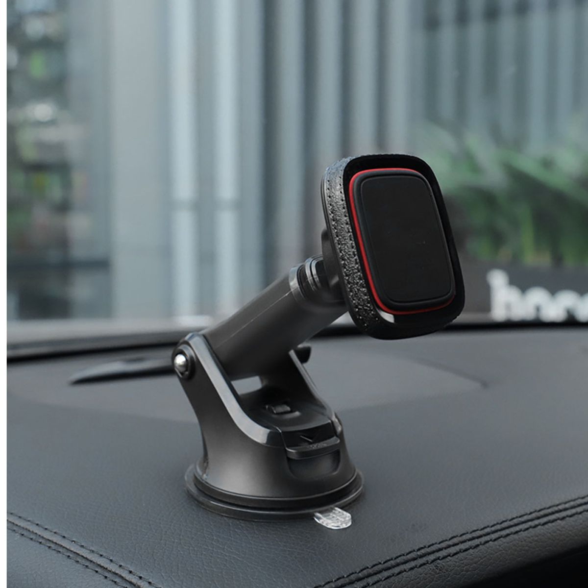 GENERICO - Soporte Celular Carro Long Neck Chupa Iman