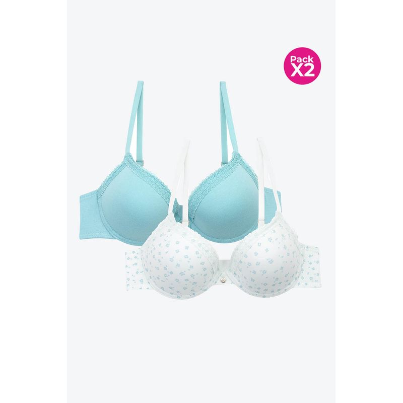 LILI PINK - Brasier algodón paquete x2