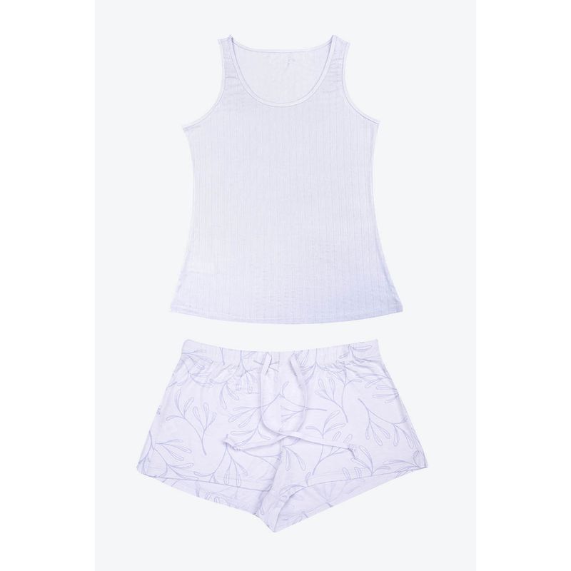 LILI PINK - Pijama de 2 piezas confeccionada en algodón