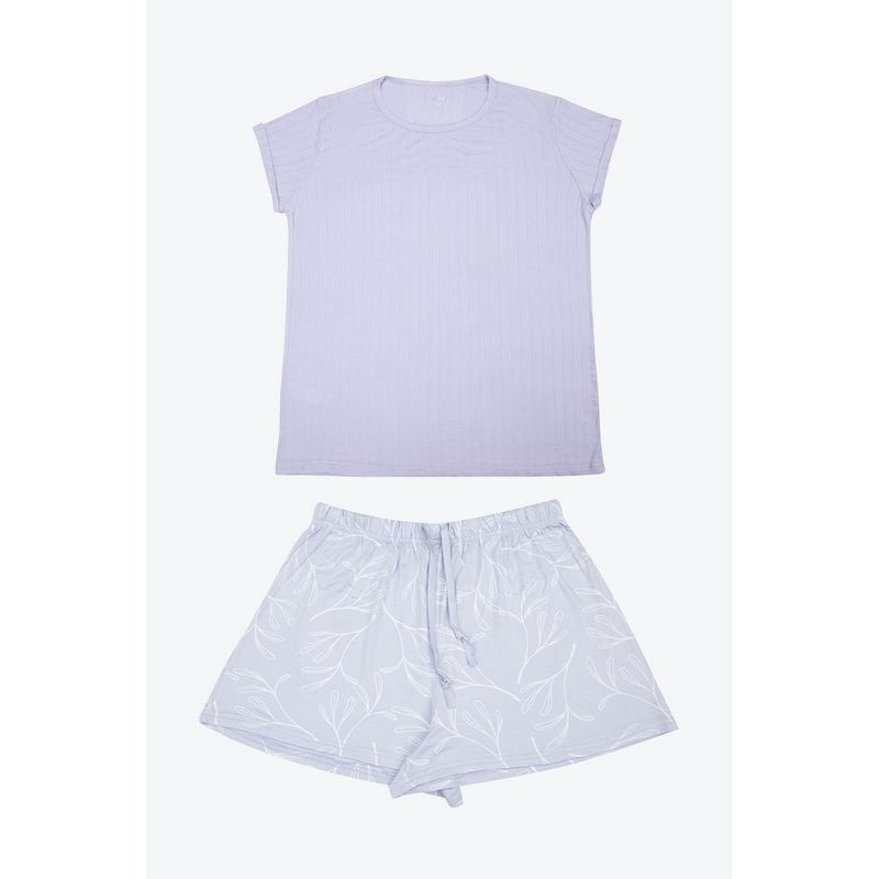 LILI PINK - Conjunto pijama de 2 piezas en algodón