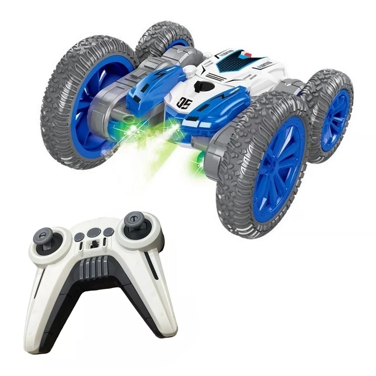 GENERICO - Carro Control Remoto Rc Acrobacias Doble Cara 360 Grados