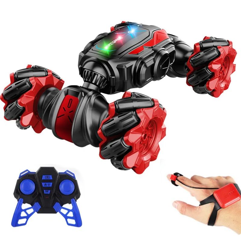 GENERICO - Carro Control Remoto Stunt 4x4 Sensor Movimiento Mano Musica