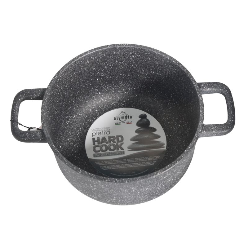 OLYMPIA - Sartén redonda antiadherente de aluminio 20 cm - Olympia Hard Cook