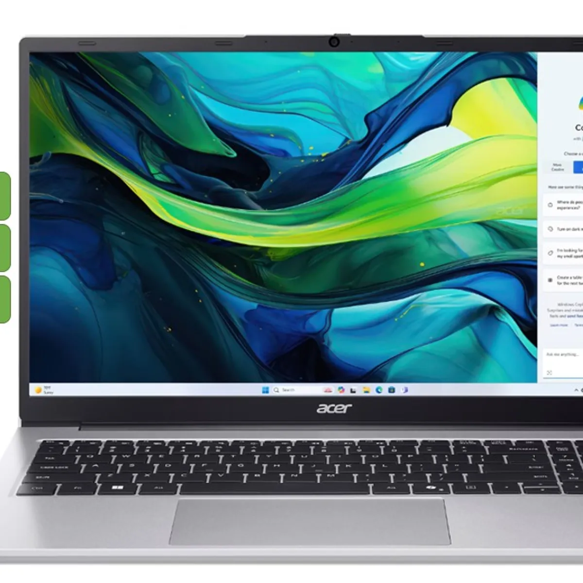 ACER - PORTATIL ACER - RYZEN 7 5700U - 8GB RAM - 512GB SSD - 15,6" - MOD: AL15-41P-R7JP - COMPUTADOR