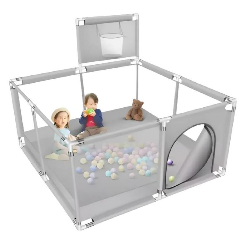 ZHOPI CO - Corral Para Bebes Piscina Juego Interactivo Pelotas Niños