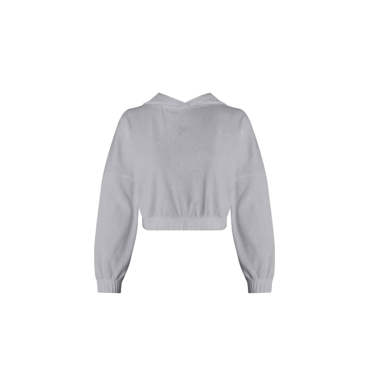 KOAJ - KOAJ Buzo capota para mujer unicolor con elástico en bajo y  Mujer