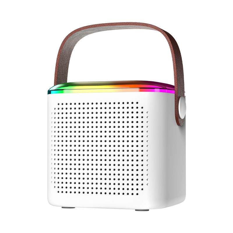 GENERICO - Parlante Portátil KTS-1680 con Luz RGB  Potencia Estilo