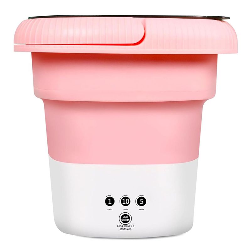 GENERICO - Lavadora Portátil Electrica Mini Pequeña Plegable Retractil