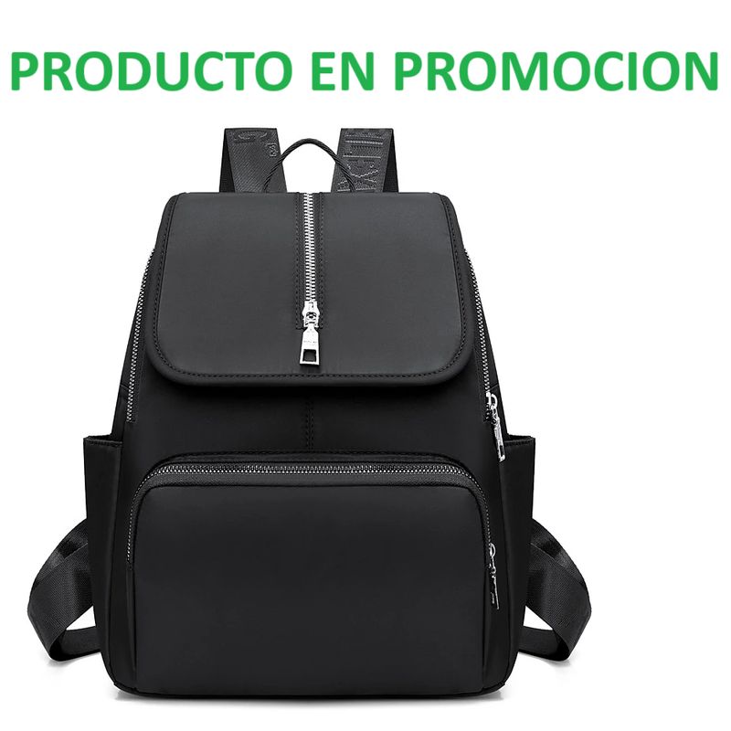 MULTIBAGS - BOLSO OXFORD PARA MUJER COLOR NEGRO