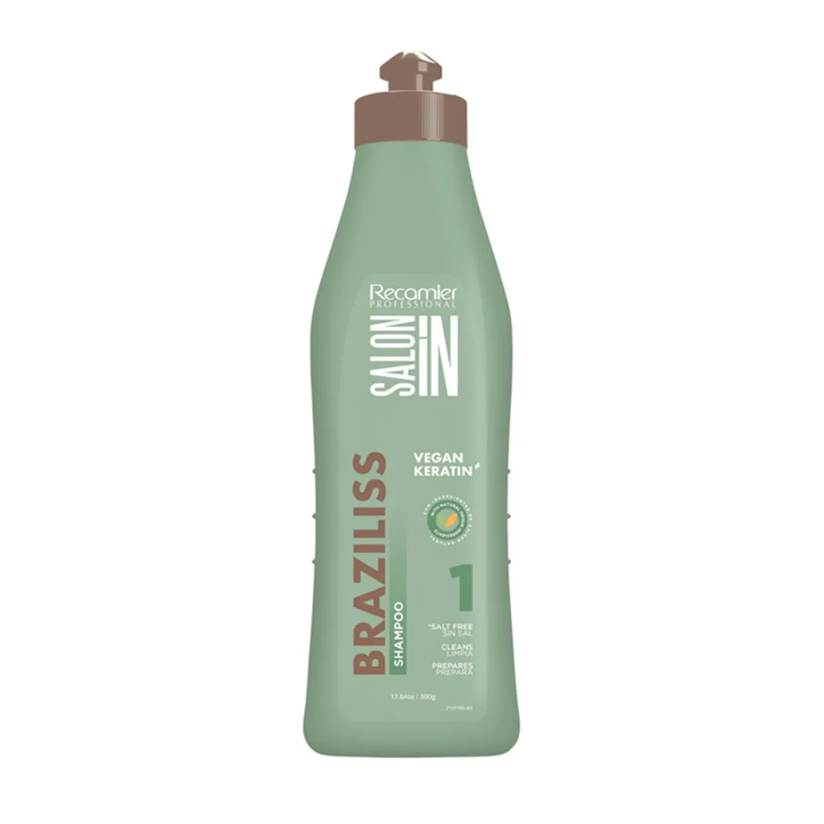 RECAMIER - Shampoo Braziliss Vegan Keratin Recamier Professional 500ML