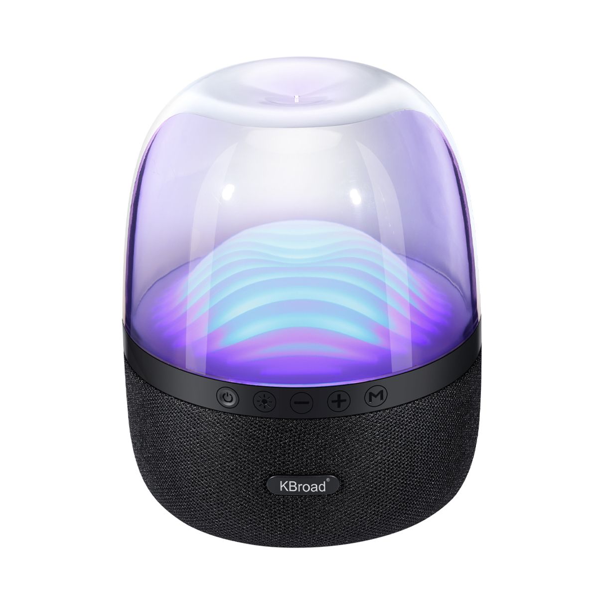 GENERICO - Altavoz Portátil KTS-1842 con Luz Ambiental LED Radio FM