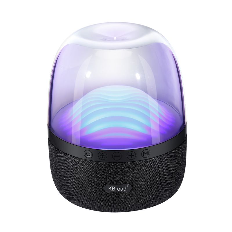 GENERICO - Altavoz Portátil KTS-1842 con Luz Ambiental LED Radio FM