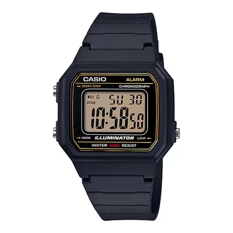 CASIO - Reloj Casio Modelo W-217H-9A Diseño Deportivo
