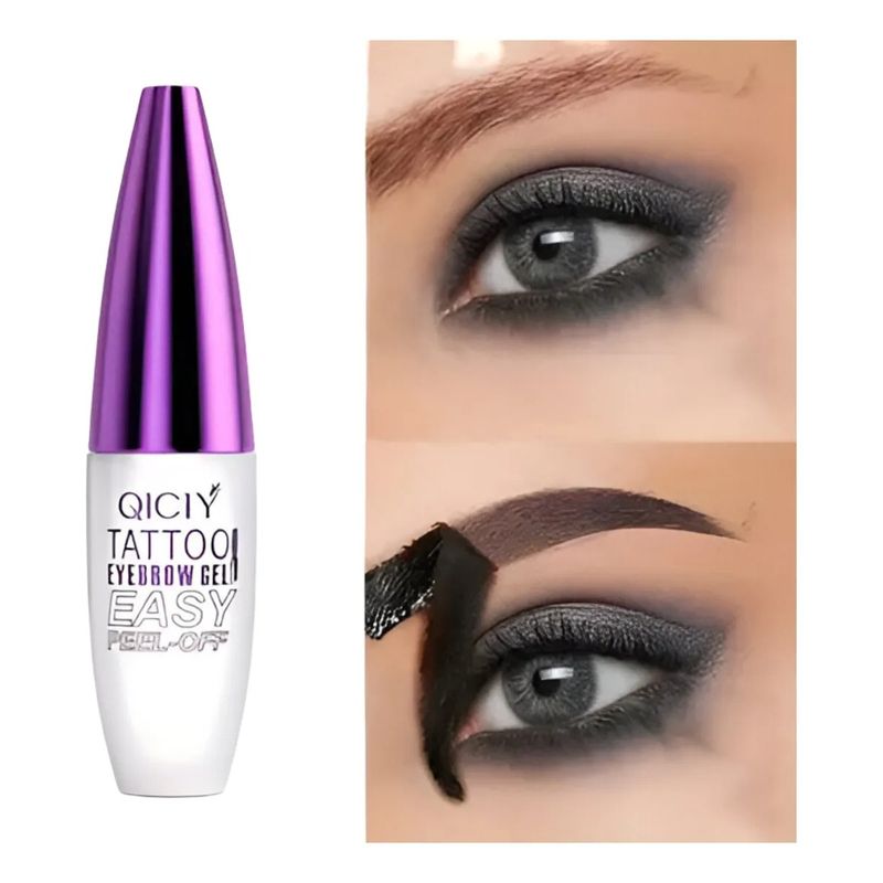 GENERICO - Tinta Pintar Gel Diseño Cejas Color Maquillaje Mascara Pelos