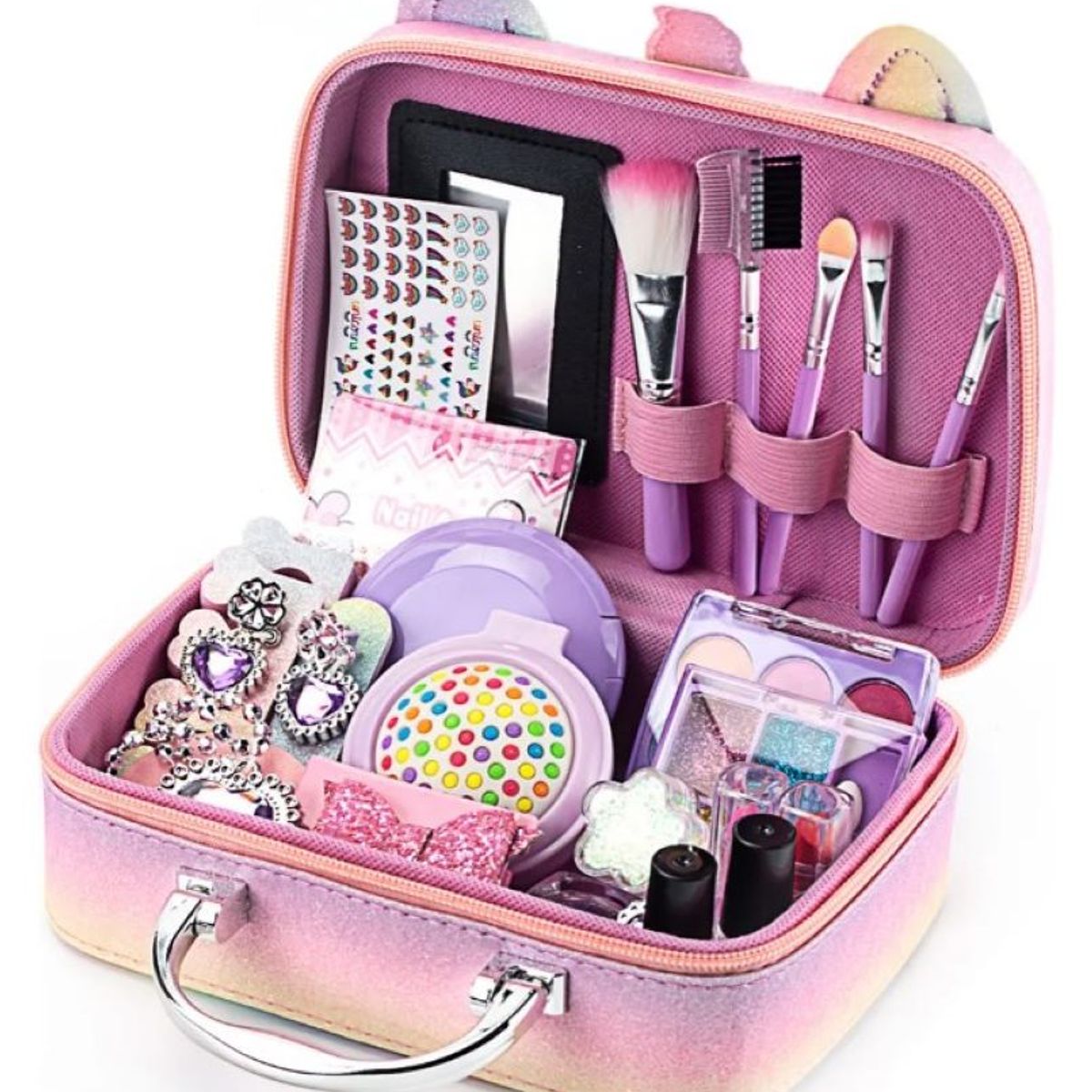 ZHOPI CO - Set De Belleza Maleta Maquillaje Para Niñas Cosmeticos