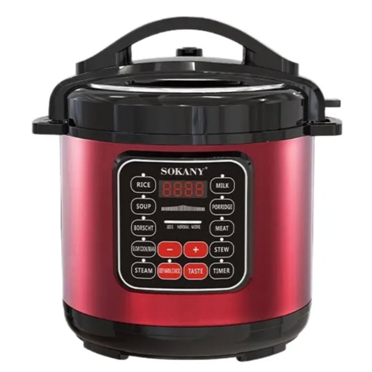GENERICO - Olla A Presión Eléctrica Multiolla De Acero Inoxidable