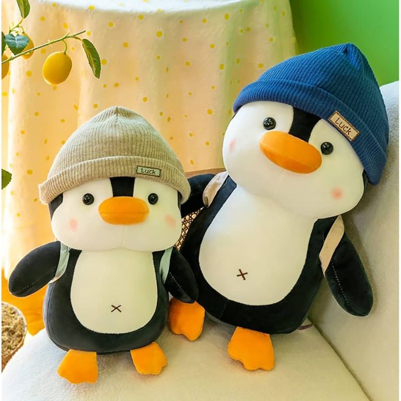 GENERICO - Peluche Pingüino Viajero Novios 23 Cm Esponjoso