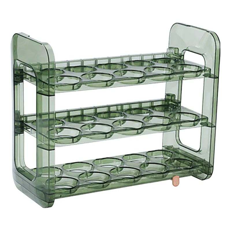 GENERICO - Organizador Huevos Almacenamiento Cocina En Acrilico