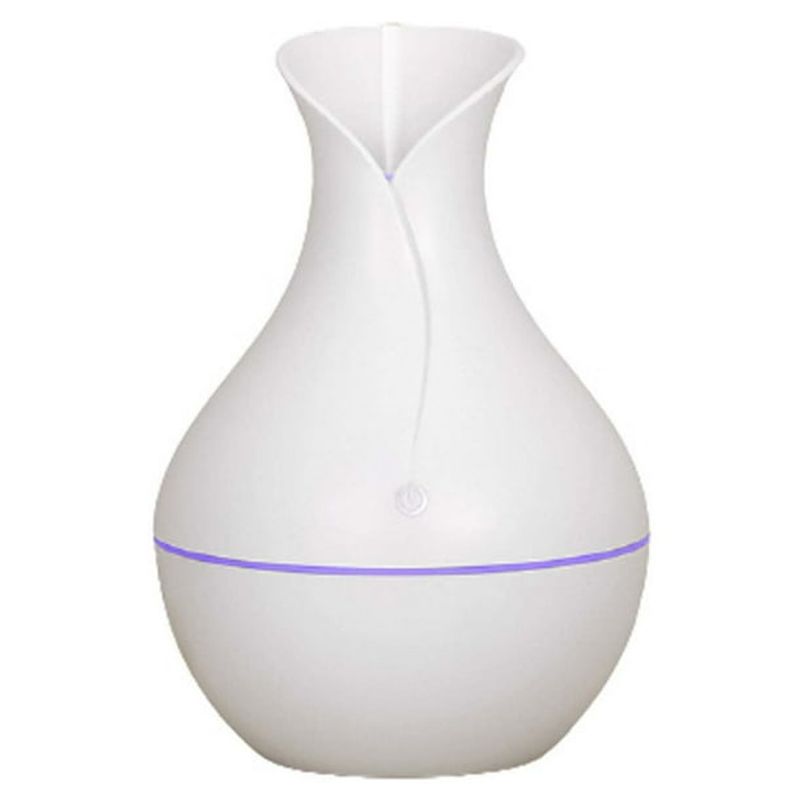 GENERICO - Humidificador Difusor de Aromas con Luz LED Diseño Elegante
