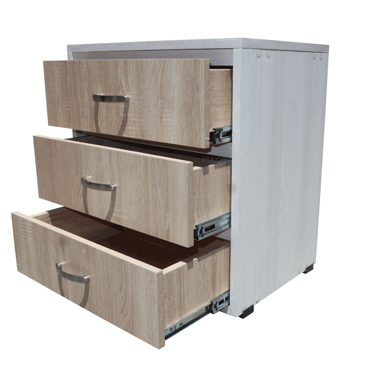 MAOS - Combo X2 Mesa De Noche  Nochero  Mesa Auxiliar