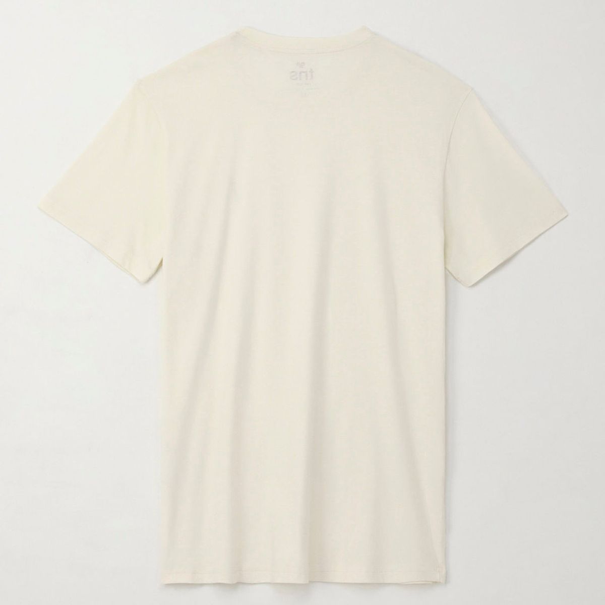 TENNIS - Camiseta básica con mini print crudo para hombre