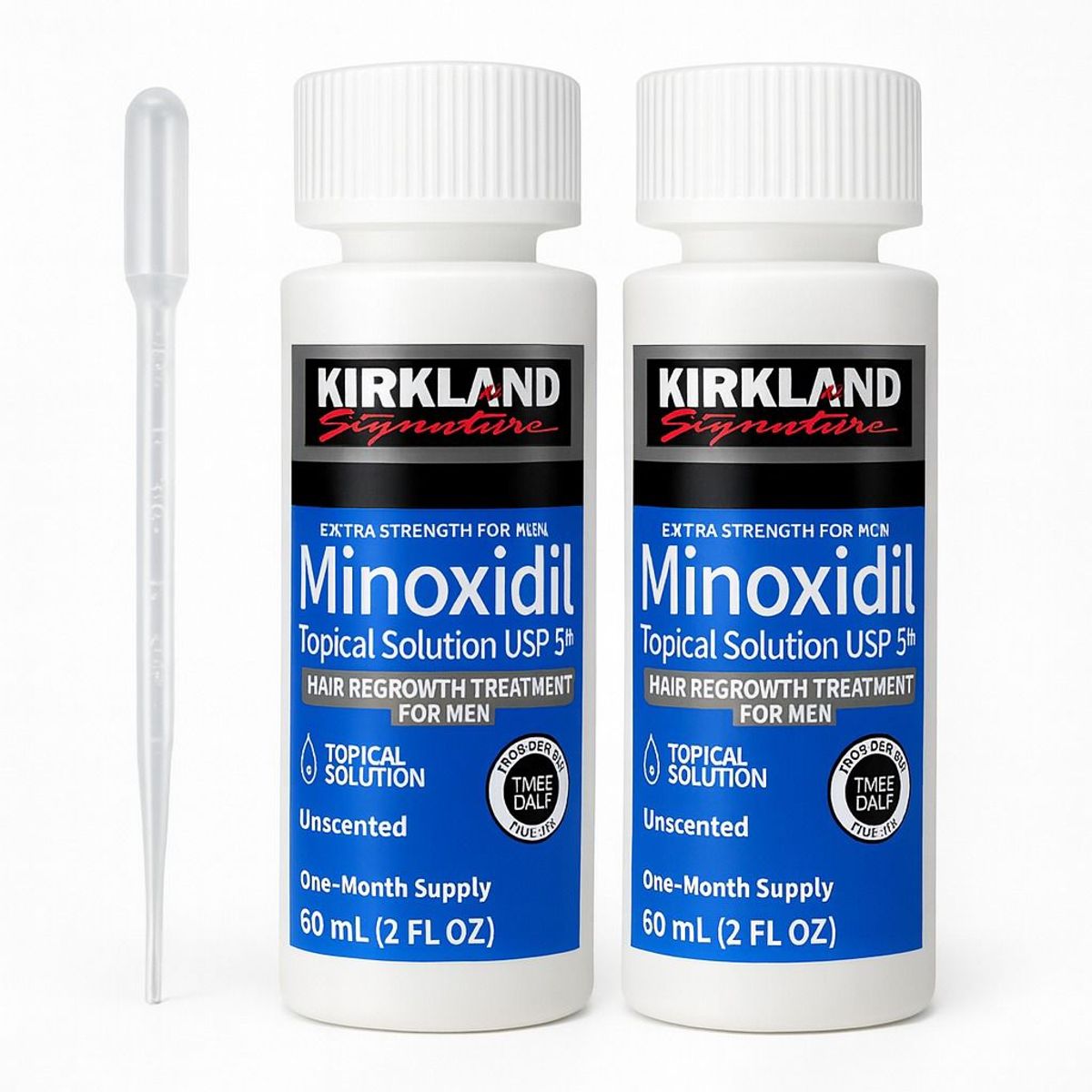 SIGNATURE - Minoxidil Topical Solution USP 5% X2 frascos Kirkland