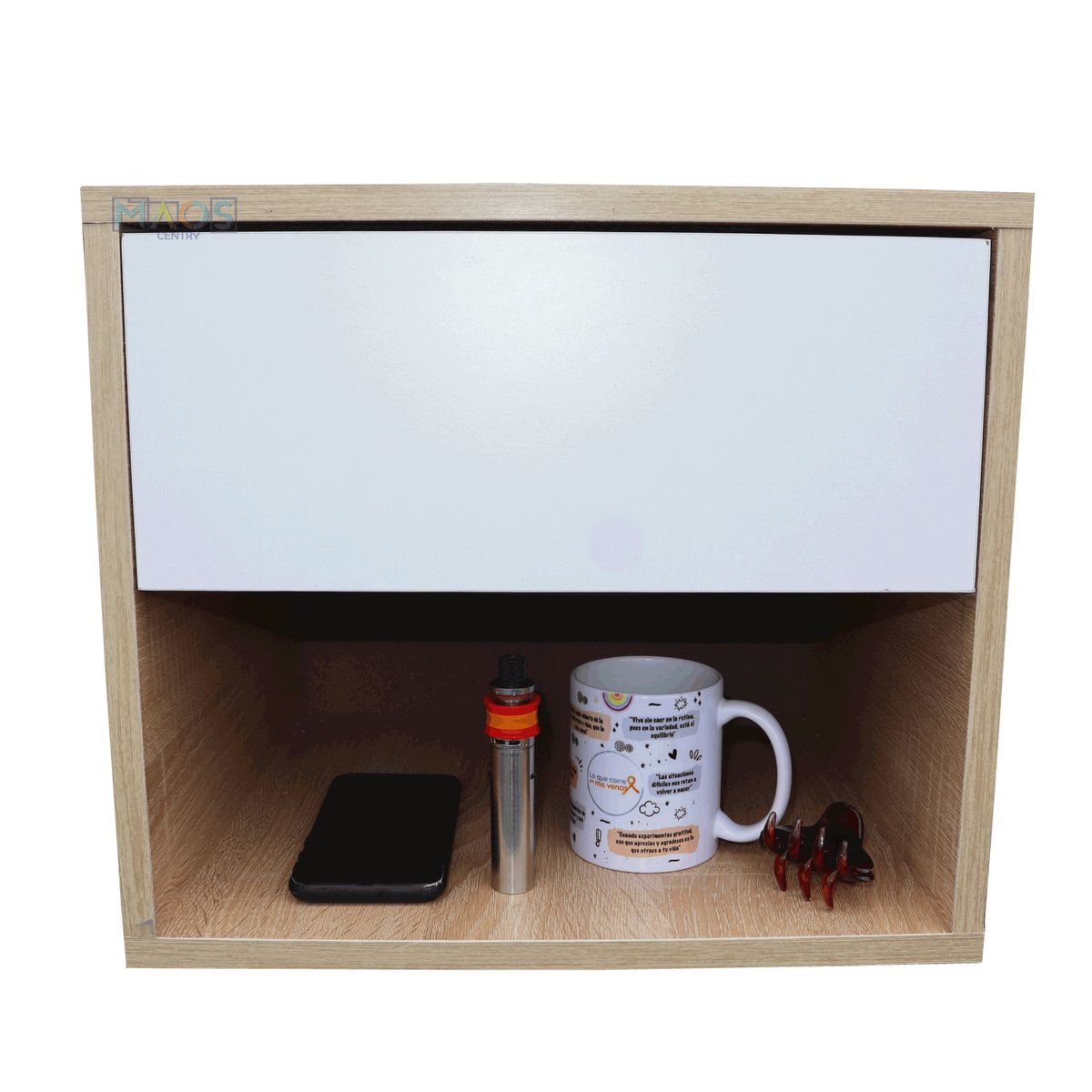 MAOS - Combo X2 Mesa De Noche  Nochero  Mesa Auxiliar