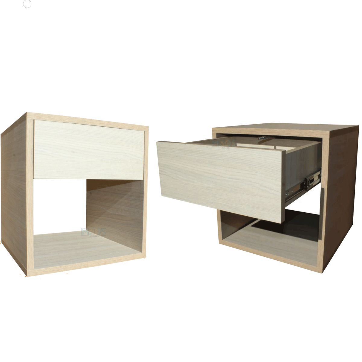 MAOS - Combo X2 Mesa De Noche  Nochero  Mesa Auxiliar